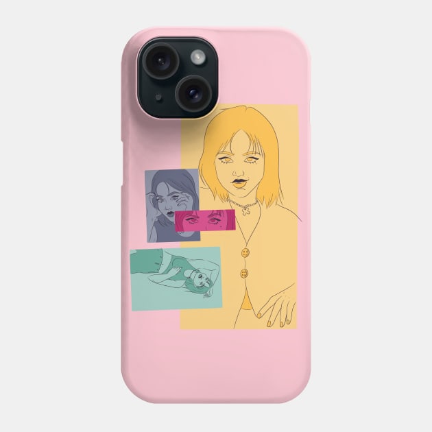 Moody Gal Phone Case by AnnaLouise