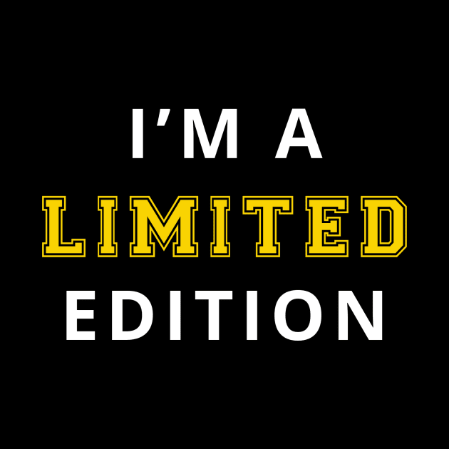 i'm limited edition by janvimar