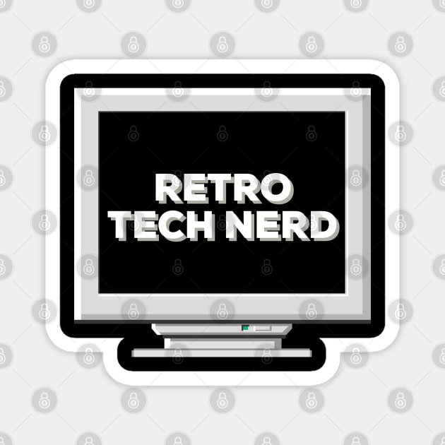 Retro Tech Magnet by IBMClothing