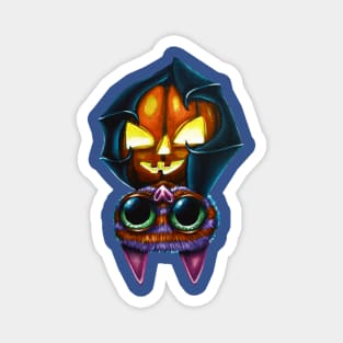 pumkin owl Magnet