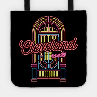 Cleveland Terminal Tower Rock Tote