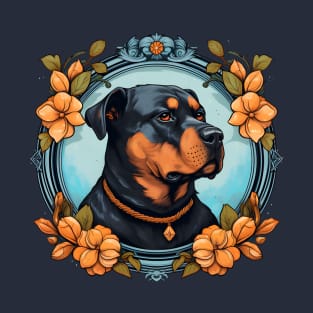 Rottweiler Portrait T-Shirt