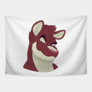 Anthro animal face Tapestry