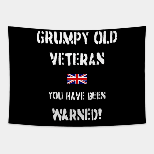 Grumpy Old Veteran (GB) Tapestry