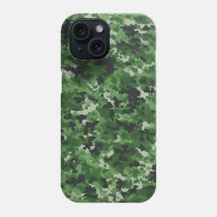 GREEN CAMO DESIGN, PATTERN Phone Case