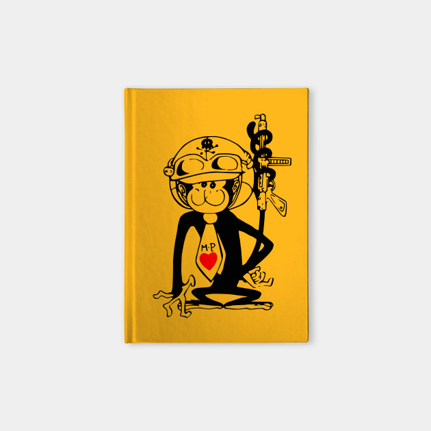 Monkey Punch Monkey Punch Notebook Teepublic