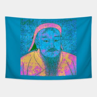 Khan neon Tapestry