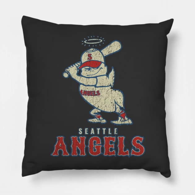 Seattle Angels Pillow by JCD666