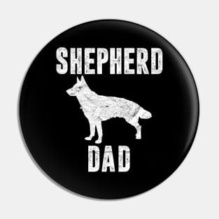 Vintage German Shepherd Dad Gift Dog Daddy Shepard Father Pin