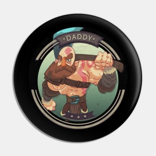 Daddy Kratos Pin