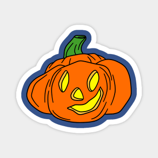 Happy Pumpkin Magnet