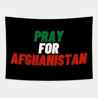 PRAY FOR AFGHANISTAN Tapestry