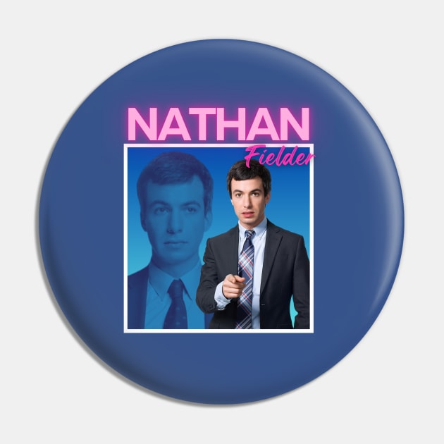 Nathan Fielder Retro 90s Pin by Shoppetite