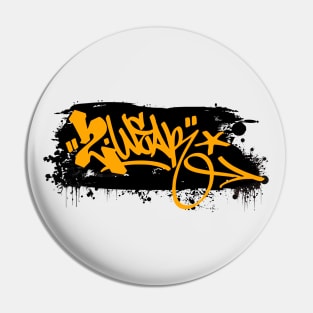 Graffiti Vibes Pin