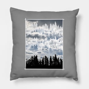 Forest shadows Pillow