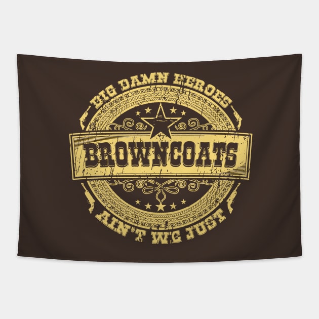 Browncoat Crest Tapestry by bigdamnbrowncoats
