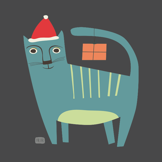 Weihnachtskatze / Santa Cat by FrFr