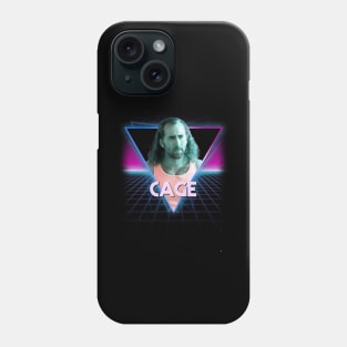 Nicolas Cage 80's Triangle Phone Case