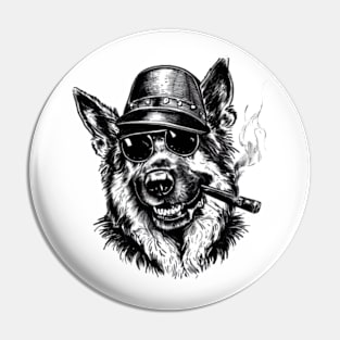 German Shepherd Pin