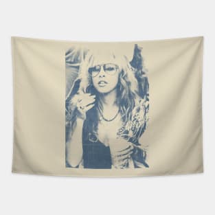 Stevie Nicks - Blue Vintage Color Tapestry