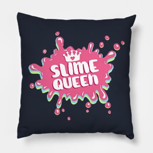 Slime Queen Splatter Pillow