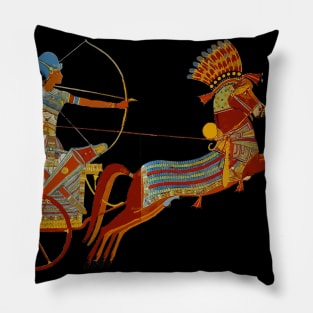 Pharaoh Ramses & The Battle Of Kadesh Pillow