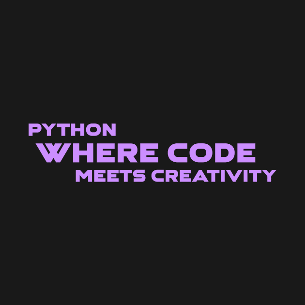 Python Where Code Meets Creativity Programming by Furious Designs