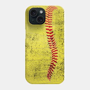 Dirty softball ball Phone Case