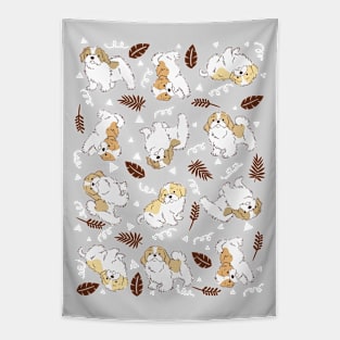 Shih Tzu Puppies Tapestry