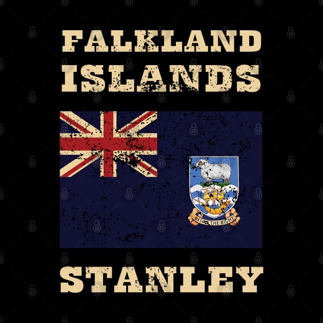 Flag of Falkland Islands by KewaleeTee