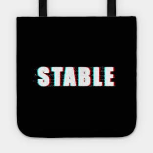 Stable Glitch Tote