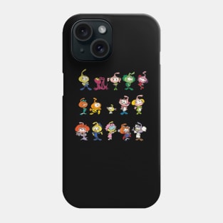 Snorkel Sidekicks Pay Tribute to the Loyal Friends and Endearing Companions of Snorks Characters on a Tee Phone Case