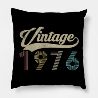 Vintage 1976 44th Birthday Gift For Men Women Pillow