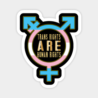 Trans Rights Are Human Rights Magnet