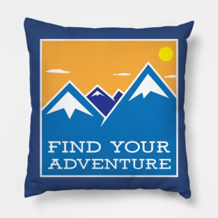 Find Your Adventure Pillow