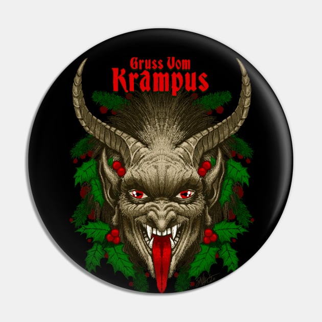 Gruss vom Krampus by Chad Savage Pin by Chad Savage