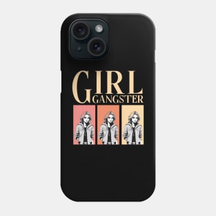 girl gangster Phone Case