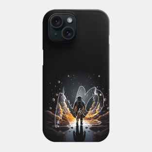 Inspiration: Spaceman, Cloud, Motivation, & Quotes Phone Case