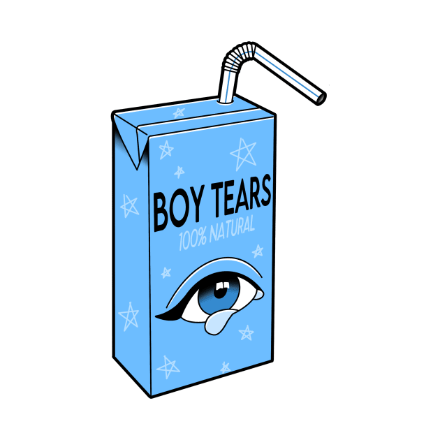 Boy Tears by drawingsbydarcy