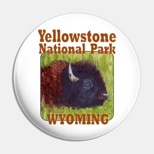 Yellowstone National Park, Bison Pin