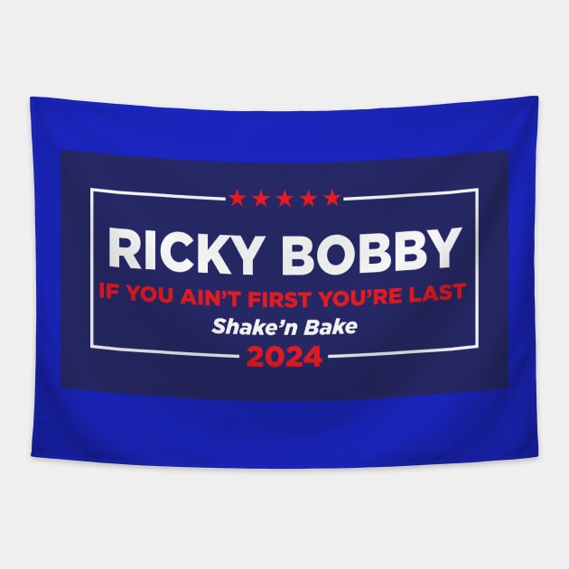 Ricky Bobby 2024 Election Tapestry by DavidLoblaw