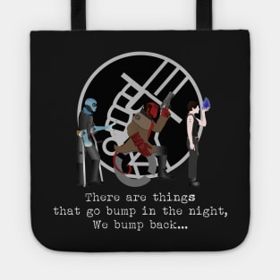 We Bump Back (dark backgrounds) Tote