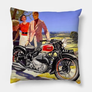 Ariel Motorcycles 6 Pillow