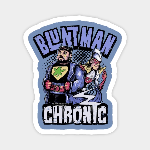 Bluntman and Chronic colored Magnet by wuhuli