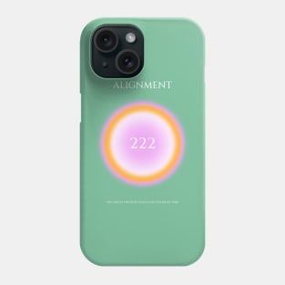 Angel Numbers Alignment 222 Phone Case