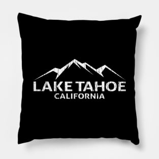 Skiing Lake Tahoe Ski California Pillow