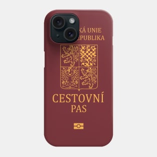 Czech Republic passport Phone Case