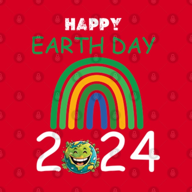 happy earth day 2024 gift april 22 Cute  Lover Rainbow by graphicaesthetic ✅