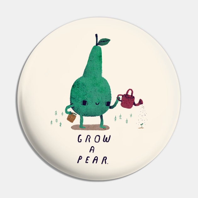 grow a pear Pin by Louisros