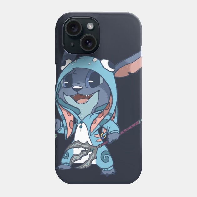 Stitch in a Fizz onesie Phone Case by FrozenBrownies